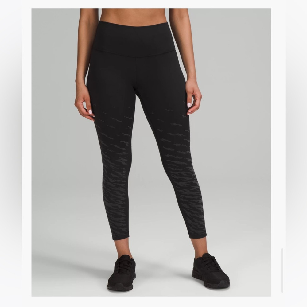 Lululemon Wunder Under High Rise Tight 25" BLK 14